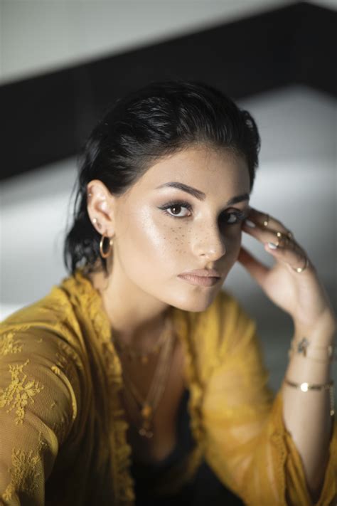 brunette armenian singer